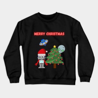 An Alien Christmas Crewneck Sweatshirt